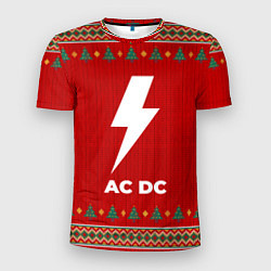 Мужская спорт-футболка AC DC new year