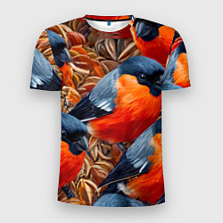 Мужская спорт-футболка Снегири