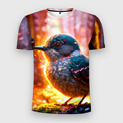 Мужская спорт-футболка Кукушка в искрах