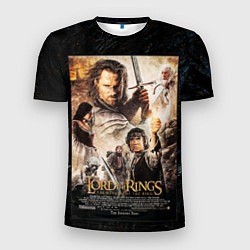 Футболка спортивная мужская The lord of the rings - the return of the king, цвет: 3D-принт