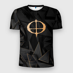 Мужская спорт-футболка Ozzy Osbourne golden poly