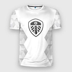 Мужская спорт-футболка Leeds United white poly