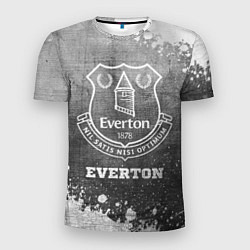 Мужская спорт-футболка Everton - grey gradient