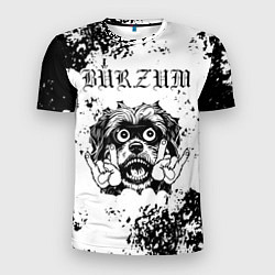 Мужская спорт-футболка Burzum - рок пес