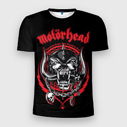 Футболка спортивная мужская Motorhead skull, цвет: 3D-принт