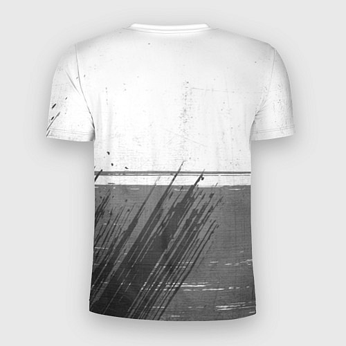 Мужская спорт-футболка Angels of Death - white gradient посередине / 3D-принт – фото 2
