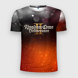 Мужская спорт-футболка Kingdom Come Deliverance 2 logo