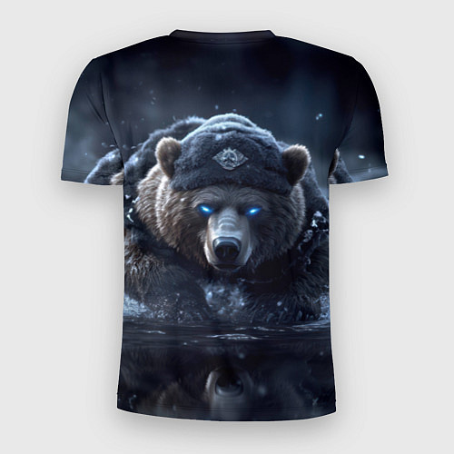 Мужская спорт-футболка Русские не сдаются / 3D-принт – фото 2