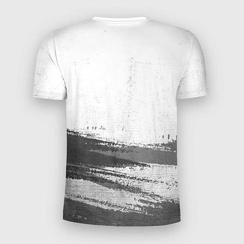 Мужская спорт-футболка Honda - white gradient посередине / 3D-принт – фото 2