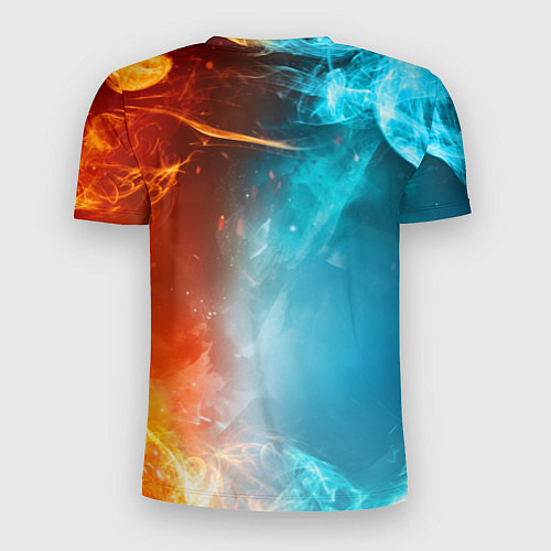 Мужская спорт-футболка Mortal Kombat - Саб-зиро и Скорпион / 3D-принт – фото 2