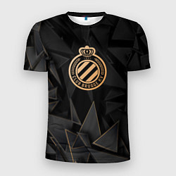 Мужская спорт-футболка Club Brugge golden poly