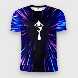 Мужская спорт-футболка Hellsing neon energy