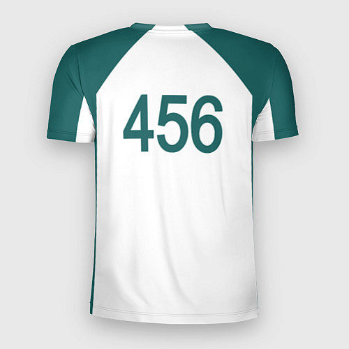 Мужская спорт-футболка Форма номер 456 / 3D-принт – фото 2