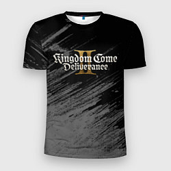 Мужская спорт-футболка Kingdom come 2 - монохромный