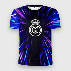 Мужская спорт-футболка Real Madrid neon energy