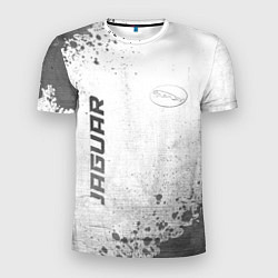 Футболка спортивная мужская Jaguar - white gradient вертикально, цвет: 3D-принт