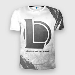 Футболка спортивная мужская League of Legends - white gradient, цвет: 3D-принт