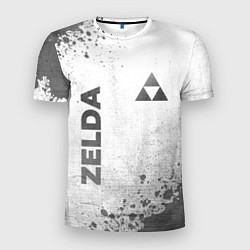 Футболка спортивная мужская Zelda - white gradient вертикально, цвет: 3D-принт