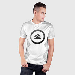 Футболка спортивная мужская Ghost of Tsushima white poly, цвет: 3D-принт — фото 2