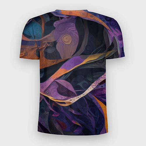 Мужская спорт-футболка Джокер психоделика / 3D-принт – фото 2