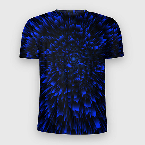 Мужская спорт-футболка Manchester United blue energy / 3D-принт – фото 2