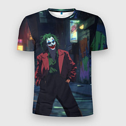 Мужская спорт-футболка Джокер в широких штанах