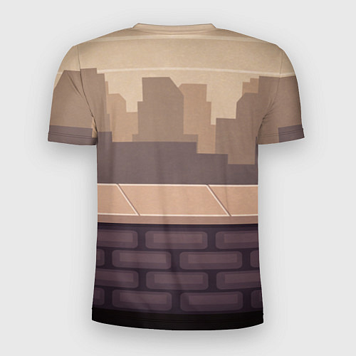 Мужская спорт-футболка Смотровая площадка / 3D-принт – фото 2