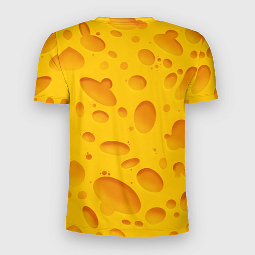 Мужская спорт-футболка Сыр / 3D-принт – фото 2