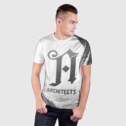 Футболка спортивная мужская Architects - white gradient, цвет: 3D-принт — фото 2