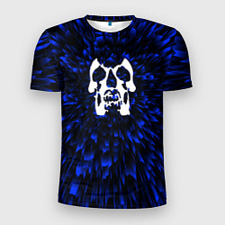 Мужская спорт-футболка Deftones blue energy