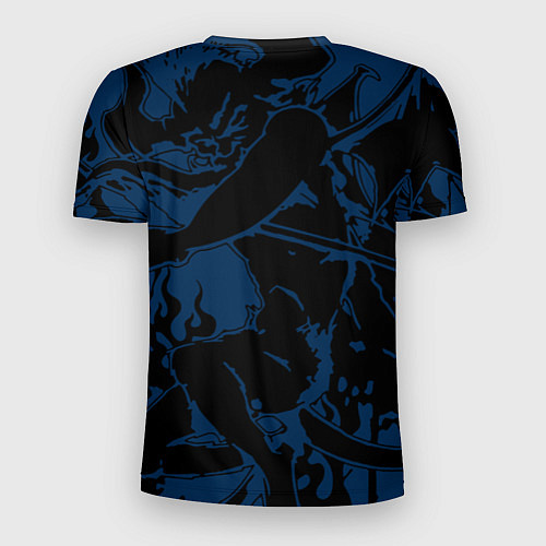 Мужская спорт-футболка Metallica - damn / 3D-принт – фото 2