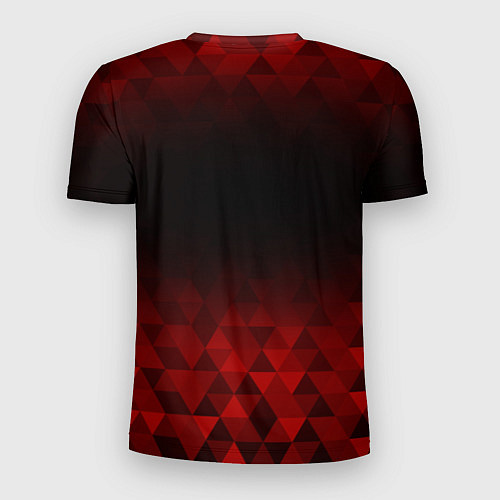 Мужская спорт-футболка Coldplay red poly / 3D-принт – фото 2