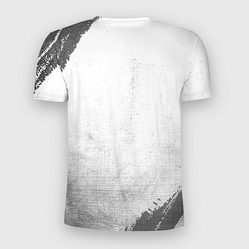 Мужская спорт-футболка Saab - white gradient / 3D-принт – фото 2