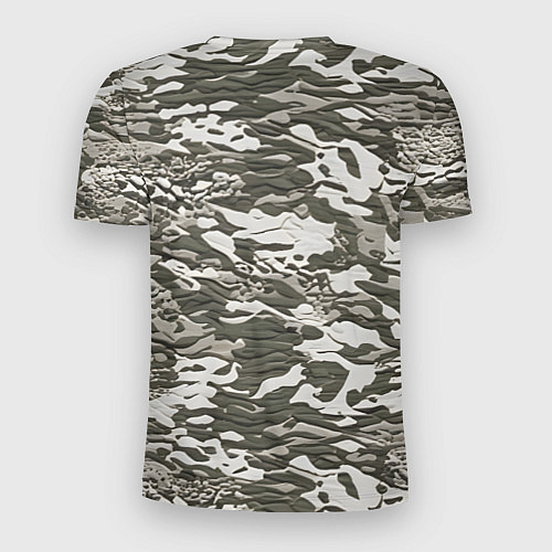 Мужская спорт-футболка Фактурный камуфляж / 3D-принт – фото 2