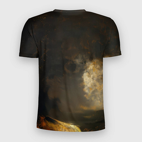 Мужская спорт-футболка Spider man poster / 3D-принт – фото 2