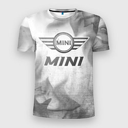 Мужская спорт-футболка Mini - white gradient