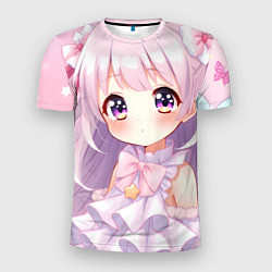 Мужская спорт-футболка Милые аниме
