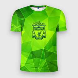 Футболка спортивная мужская Liverpool green poly, цвет: 3D-принт