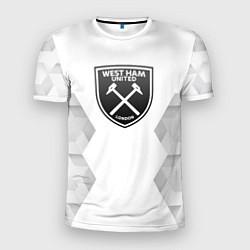 Мужская спорт-футболка West Ham white poly