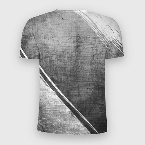 Мужская спорт-футболка Akira - grey gradient вертикально / 3D-принт – фото 2