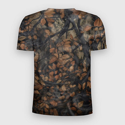 Мужская спорт-футболка Хищный серый лис / 3D-принт – фото 2