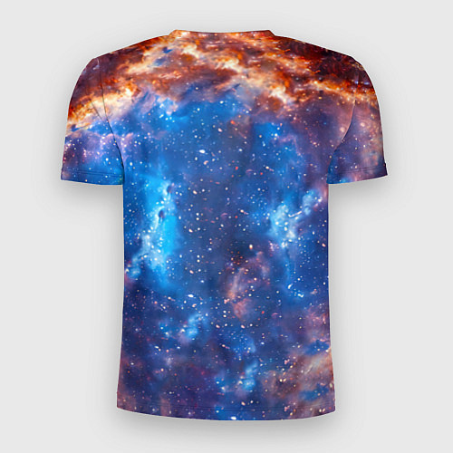 Мужская спорт-футболка Дратхаар в космосе / 3D-принт – фото 2