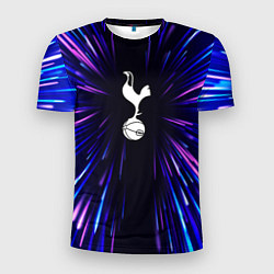 Футболка спортивная мужская Tottenham neon energy, цвет: 3D-принт