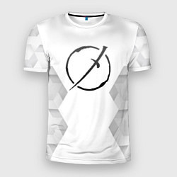 Мужская спорт-футболка Akame ga Kill white poly