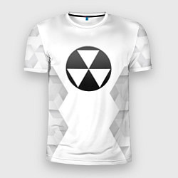 Футболка спортивная мужская Fallout white poly, цвет: 3D-принт