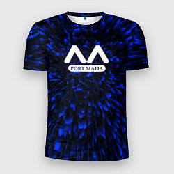 Мужская спорт-футболка Bungo Stray Dogs blue energy