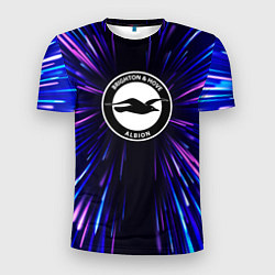 Футболка спортивная мужская Brighton neon energy, цвет: 3D-принт