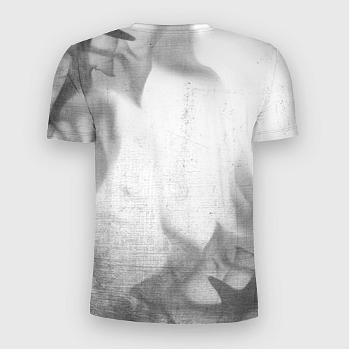 Мужская спорт-футболка Great Wall - white gradient / 3D-принт – фото 2