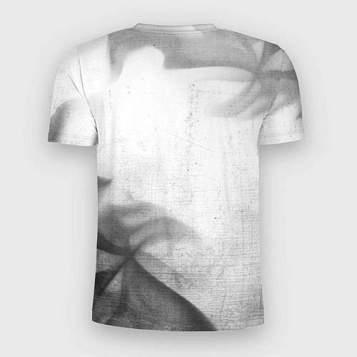 Мужская спорт-футболка PUBG - white gradient вертикально / 3D-принт – фото 2