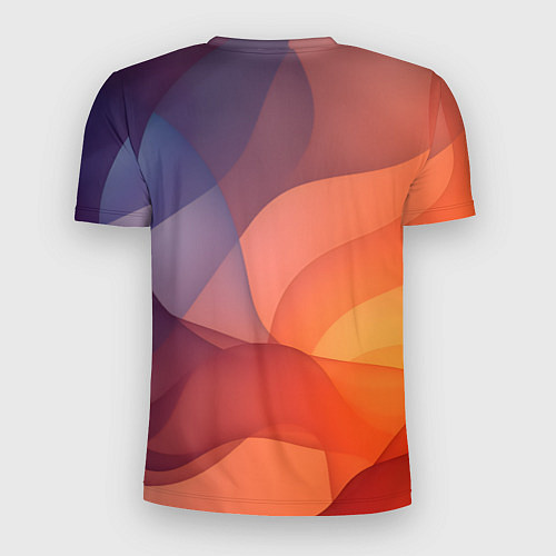Мужская спорт-футболка Летящая вуаль / 3D-принт – фото 2